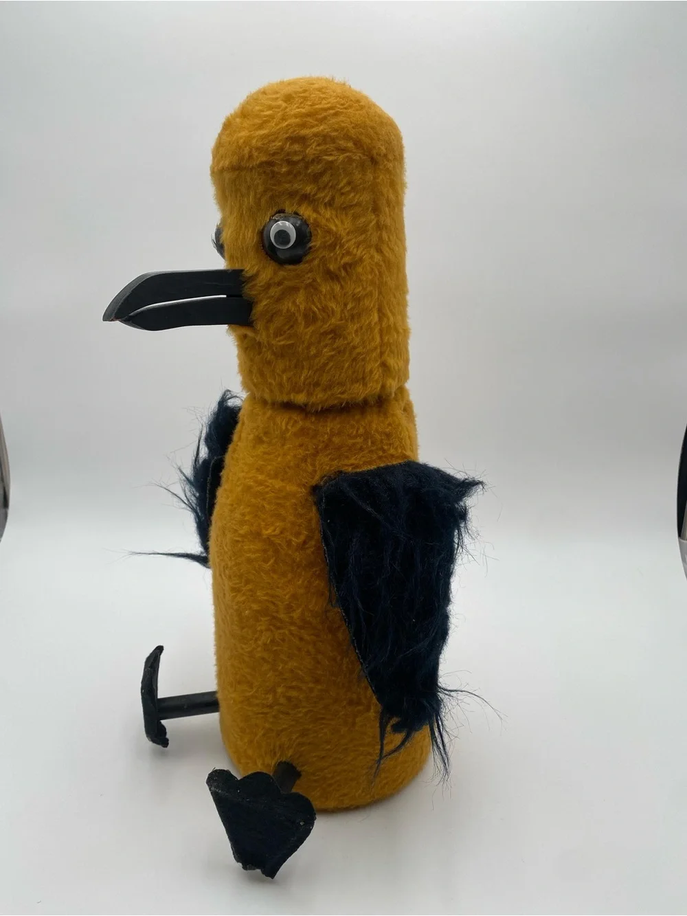 Antique rare ventriloquist dummy clinton detweiler /maher Dodo bird puppet doll